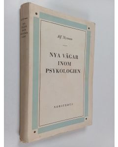 Kirjailijan Alf Nyman käytetty kirja Nya vägar inom psykologien