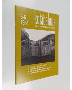 käytetty teos Kotitalous 5-6/1984
