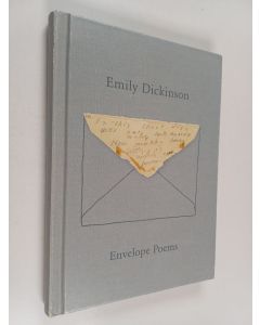 Kirjailijan Emily Dickinson käytetty kirja Envelope Poems
