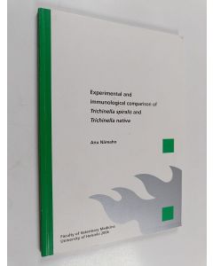 Kirjailijan Anu Näreaho käytetty kirja Experimental and Immunological Comparison of Trichinella Spiralis and Trichinella Nativa
