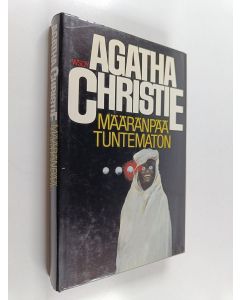 Kirjailijan Agatha Christie k&auml;ytetty kirja M&auml;&auml;r&auml;np&auml;&auml; tuntematon