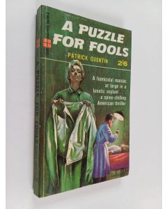 Kirjailijan Patrick Quentin käytetty kirja A puzzle for fools