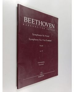 Kirjailijan Beethoven käytetty teos Symphonie Nr 9 in d = Symphony No 9 in D minor