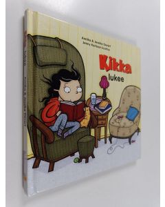 Kirjailijan Annika Devert käytetty kirja Kikka lukee
