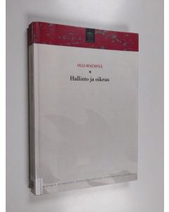 Kirjailijan Olli Mäenpää käytetty kirja Hallinto ja oikeus