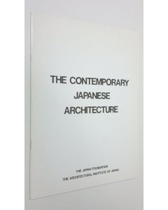 käytetty teos The Contemporary Japanese Architecture