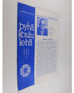 Kirjailijan Pentti Taipale käytetty teos Pyhäkoululehti 5/1964