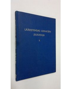 Kirjailijan 25-26.5.1962. käytetty kirja Leiraksen VI luentopäivät lääkäreille Turussa 25.-26.5.1962