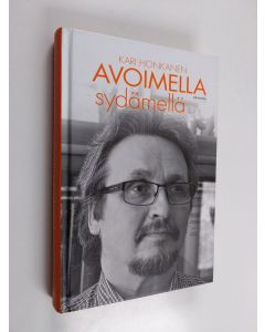 Kirjailijan Kari Honkanen käytetty kirja Avoimella sydämellä
