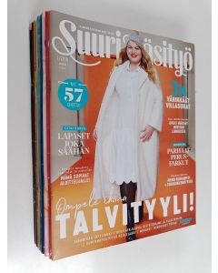 käytetty teos Suuri käsityö vuosikerta 2019 (1-12, puuttuu nro. 2)