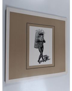 Kirjailijan W. A. Mozart käytetty kirja Die Zauberflöte - The Magic flute - La flute wnchantée