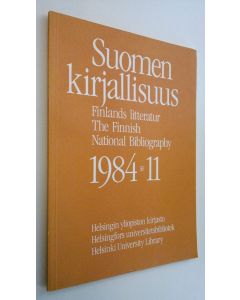 käytetty kirja Suomen kirjallisuus 11/1984