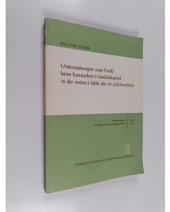 Kirjailijan Walter Stark käytetty kirja Untersuchungen zum Profit beim hansischen Handelskapital in der ersten Hälfte des 15. Jahrhunderts