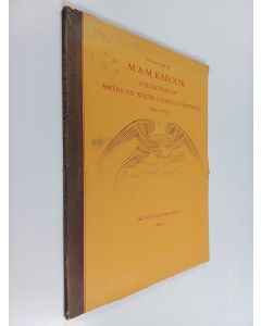 käytetty teos Collection of American water colors & drawings 1800 - 1875