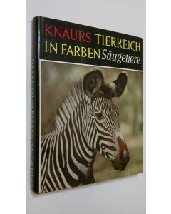 Kirjailijan Ivan T. Sanderson käytetty kirja Knaurs tierreich in farben : säugetiere