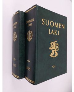 käytetty kirja Suomen Laki 1995 1-2