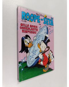 Kirjailijan Walt Disney käytetty kirja Roope-setä 9/98