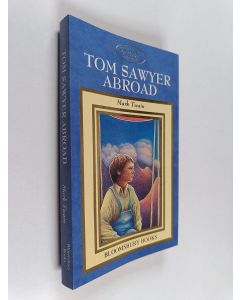 Kirjailijan Mark Twain käytetty kirja Tom Sawyer Abroad