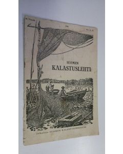 käytetty kirja Suomen kalastuslehti n:o 11-12/1934