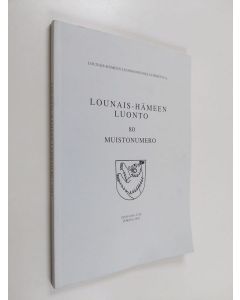 käytetty kirja Lounais-Hämeen Luonto 80 : muistonumero