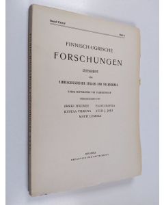 käytetty kirja Finnisch-ugrische Forschungen XXXV, 3