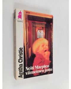 Kirjailijan Agatha Christie käytetty kirja Neiti Marplen viimeinen juttu