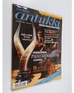 käytetty kirja Glorian antiikki 36 : 2002
