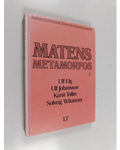 käytetty kirja Matens metamorfos : en studie av matkomsumtionens förändring under 1960-, 70- och 80-talen
