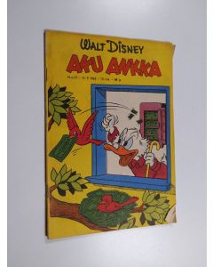 Kirjailijan Walt Disney käytetty teos Aku Ankka 37/1963