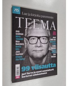 käytetty kirja HS teema 3/2013 : lue ja kirjoita paremmin