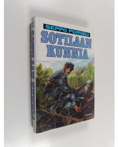 Kirjailijan Seppo Porvali käytetty kirja Sotilaan kunnia