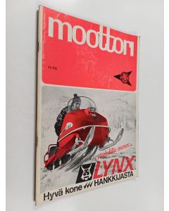 käytetty teos Moottori 11/1970