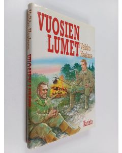 Kirjailijan Veikko Haakana käytetty kirja Vuosien lumet : kairan tuttuja, veden veljiä