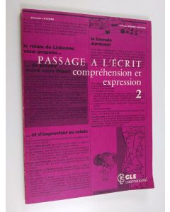 käytetty kirja Passage à l'écrit; livre du professeur 2 - Compréhension et expression