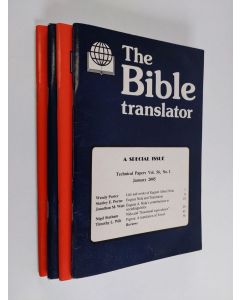 Kirjailijan Stephen W. Pettemore käytetty teos The bible translator - Practical papers vol. 56, No. 1-4