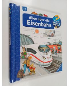 Kirjailijan Patricia Mennen käytetty teos Alles über die Eisenbahn