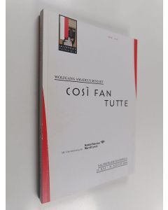 käytetty kirja Così fan tutte - Salzburger festspiele 22. Juli - 31. August 2016