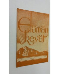 käytetty teos Elämän kevät N:o 9 marraskuu 1941