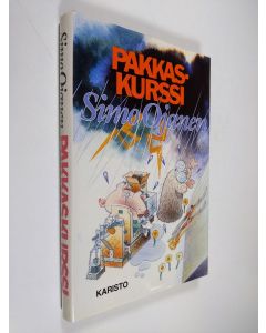 Kirjailijan Simo Ojanen käytetty kirja Pakkaskurssi eli Halla Finlandiassa