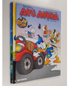 Kirjailijan Walt Disney käytetty teos Aku Ankka nrot 5, 15 ja 26/2011
