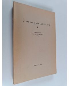 Kirjailijan Viljo Nissilä käytetty kirja Vuoksen paikannimistö 1