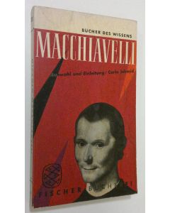 Kirjailijan Carlo Schmid käytetty kirja Machiavelli