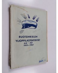 käytetty kirja Ruotsinkielen ylioppilastehtävät : (1919-1957)