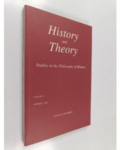 käytetty kirja History and Theory : Studies in the Philosophy of History volume 45, number 1/2006