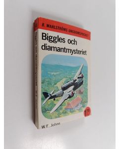 Kirjailijan W. E. Johns käytetty kirja Biggles och diamantmysteriet