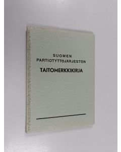 käytetty kirja Suomen partiotyttöjärjestön taitomerkkikirja