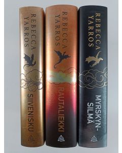 Kirjailijan Rebecca Yarros uusi kirja Empyreum 1-3 : Siivenisku ; Rautaliekki ; Myrskyn silmä