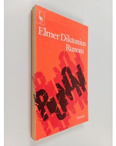 Kirjailijan Elmer Diktonius käytetty kirja Runoni