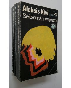 Kirjailijan Aleksis Kivi käytetty kirja Teokset 1-4 : Teokset 1 nummisuutarit, kihlaus, olviretki schleusingerinissä, selman juonet, koto ja kahleet, eriika, vuoripeikot ; Teokset 2 kullervo, karkurit, canzio ; Teokset 3 yö ja päivä, leo ja liina, lea, ma