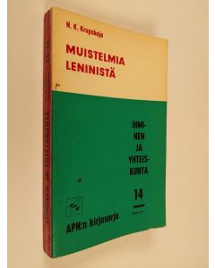 käytetty kirja Leninin elämänvaiheet ; Muistelmia Leninistä